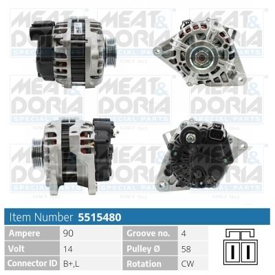 MEAT & DORIA Generator (5515480)