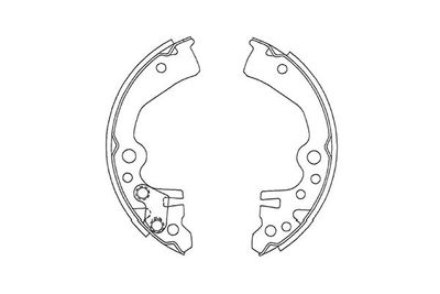 Kavo Parts Stabdžių trinkelių komplektas