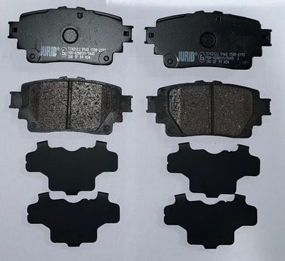 BREMSBELAGSATZ SCHEIBENBREMSE JURID 574212J 2