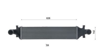 INTERCOOLER COMPRESOR MAHLE CI479000S 9