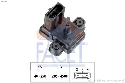 FACET MAP sensor Made in Italy - OE Equivalent (10.3059)
