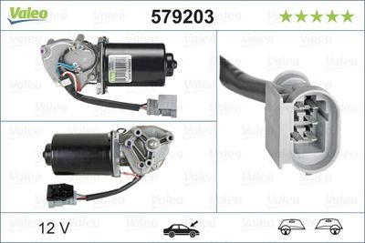 Двигатель стеклоочистителя VALEO 579203 для RENAULT ESPACE