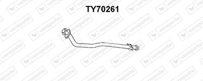 ABGASROHR VENEPORTE TY70261