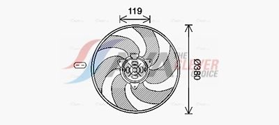 LüFTER MOTORKüHLUNG