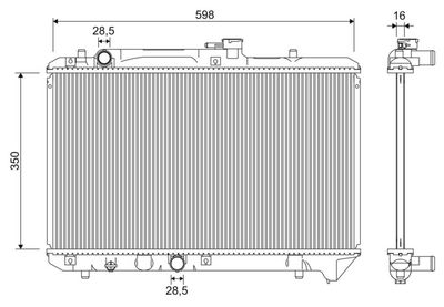 RADIATOR RACIRE MOTOR