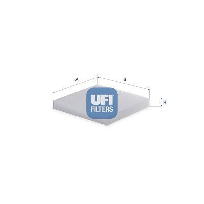 Фильтр, воздух во внутренном пространстве UFI 53.501.00 для SSANGYONG TIVOLI