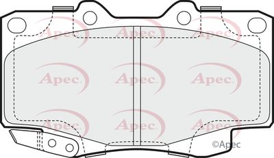 Brake Pad Set APEC PAD1600