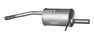 ASMET 10.119 Глушник вихлопних газів для DACIA (Дача Сандеро)