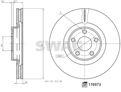 Brake Disc 33 10 7343