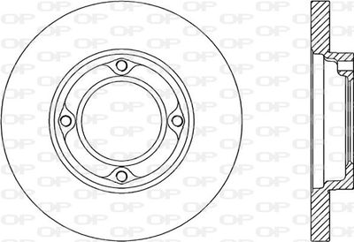 Тормозной диск OPEN PARTS BDA1763.10 для DAIHATSU HIJET