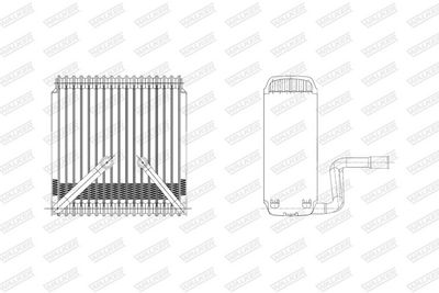VERDAMPFER KLIMAANLAGE WALKER WEV00009 8