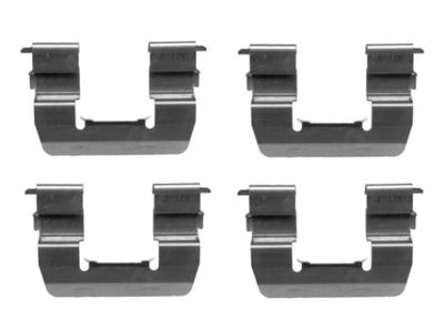Комплектующие, колодки дискового тормоза HELLA 8DZ 355 204-511 для HYUNDAI ATOS