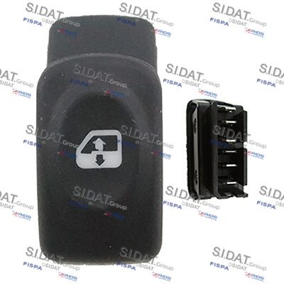 Выключатель, стеклолодъемник SIDAT 5.145409A2 для RENAULT CLIO