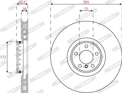 DISC FRANA FERODO DDF2041LVC1 1