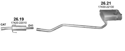 SISTEM DE ESAPAMENT POLMO POLMO00986