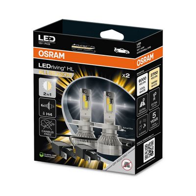 Žárovka, hlavní světlomet ams-OSRAM 64193DWALL-2HB