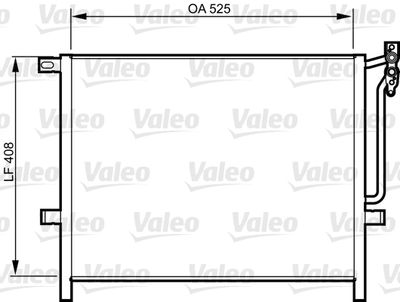 VALEO 814287 Радиатор кондиционера  для BMW 3 (Бмв 3)