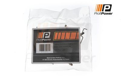 priedų komplektas, diskinių stabdžių trinkelės 9B1109 ProfiPower
