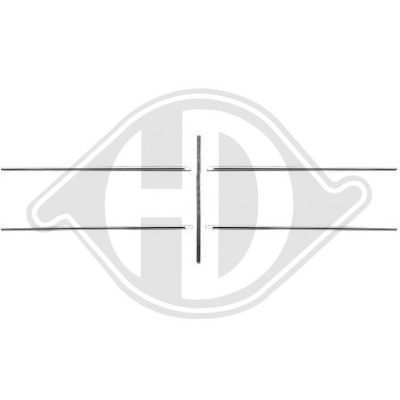 BANDA DE PROTECTIE GRILA RADIATOR DIEDERICHS 1620044