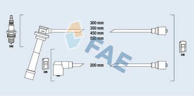 SET CABLAJ APRINDER FAE 85805