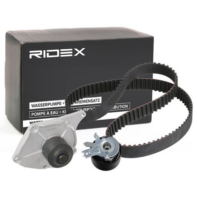 водна помпа+ к-кт ангренажен ремък RIDEX 3096W0397