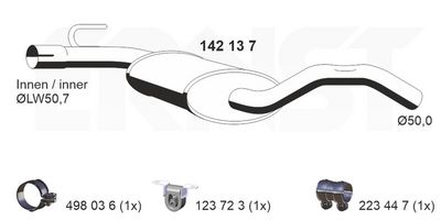 MITTELSCHALLDäMPFER