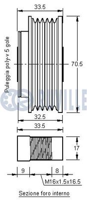 GENERATORFREILAUF RUVILLE 541923 1