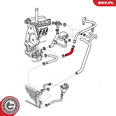 Hadica chladenia ESEN SKV 24SKV379