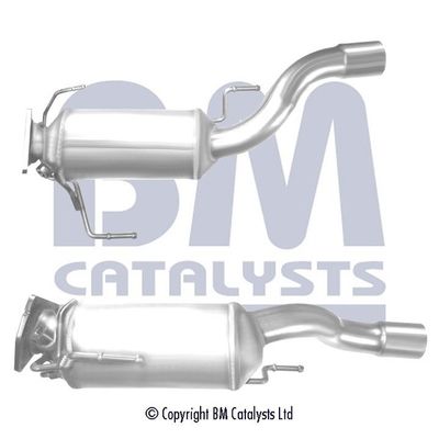 Filtr sadzy / filtr cząstek stałych, układ wydechowy BM CATALYSTS 7L8254800EX