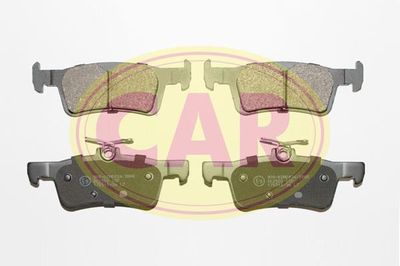 CAR PNT3302 Тормозные колодки и сигнализаторы для FORD FIESTA VII (HJ, HF) 1.1 Ti-VCT
