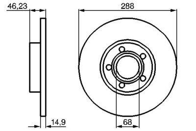 Brake Disc 0 986 478 545