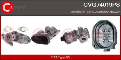 SUPAPA EGR CASCO CVG74019PS