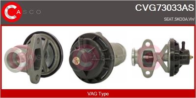 AGR-Ventil CASCO CVG73033AS