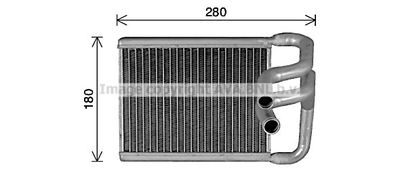 Теплообменник, отопление салона AVA QUALITY COOLING HY6482 для HYUNDAI ELANTRA