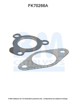 Montážní sada, výfuková trubka BM CATALYSTS FK70266