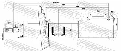 Shock Absorber 10660618FR