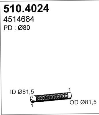 TEAVA FLEXIBILA ESAPAMENT