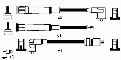 SET CABLAJ APRINDER NGK 2566 1