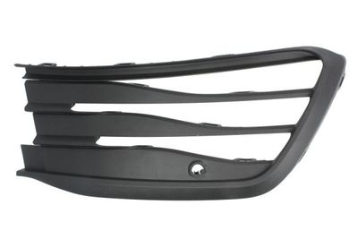 Voorbumper afdekking Voor Links (met parkeersensor gaten, plastic, zwart) past: VW GOLF VIII 07.19-05.24
