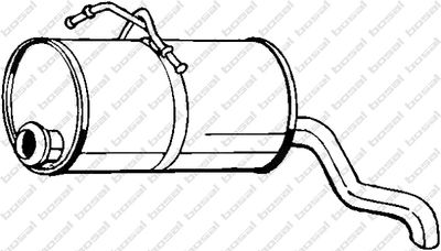 KLOKKERHOLM 190-129 Глушитель выхлопных газов  для CITROËN BERLINGO (Ситроен Берлинго)
