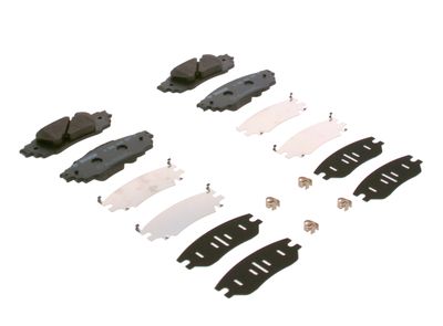 BREMSBELAGSATZ SCHEIBENBREMSE BOSCH 0986424927 26