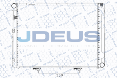 Радиатор, охлаждение двигателя JDEUS M-0170210 для MERCEDES-BENZ 190