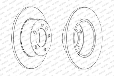 DISC FRANA FERODO DDF1975C