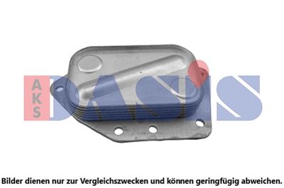 масляный радиатор, двигательное масло AKS DASIS 016005N для FIAT 500