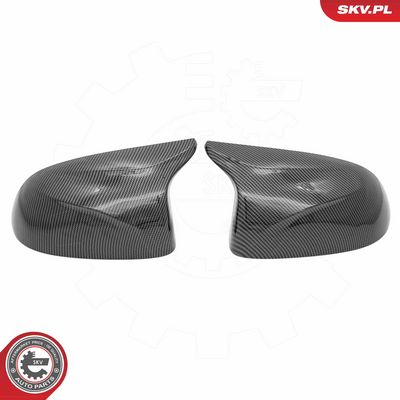 Dangtelis, išorinis veidrodėlis