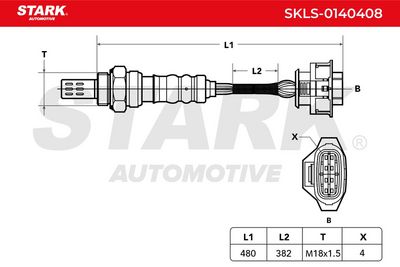 ламбда-сонда STARK SKLS-0140408