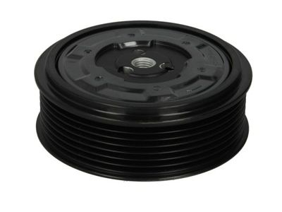 Airco compressor koppeling compleet (DENSO 7SEU17C 7PK 105mm) past: MERCEDES C T-MODEL (S203), C (W203), CLK (A209), CLK (C209), CLS (C219), E T-MODEL (S211), E (W211), G (W463) 3.0D-6.0 03.99-