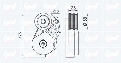 INTINZATOR CUREA CUREA DISTRIBUTIE IPD 100464 1