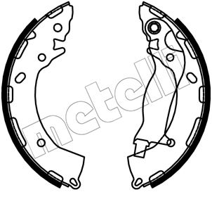 Brake Shoe Set 53-0747