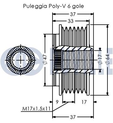 SISTEM ROATA LIBERA GENERATOR RUVILLE 542506 1
